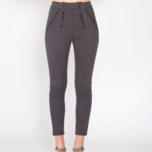 Prairie Underground Parallel Zip Gray Pants Size XS